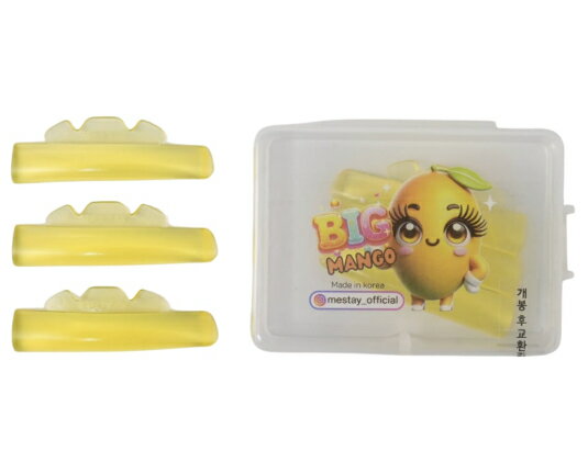 ビックマンゴーロッド　LCカール 3サイズ　 イエロー　まつ毛　カール　韓国 mestay メスティ