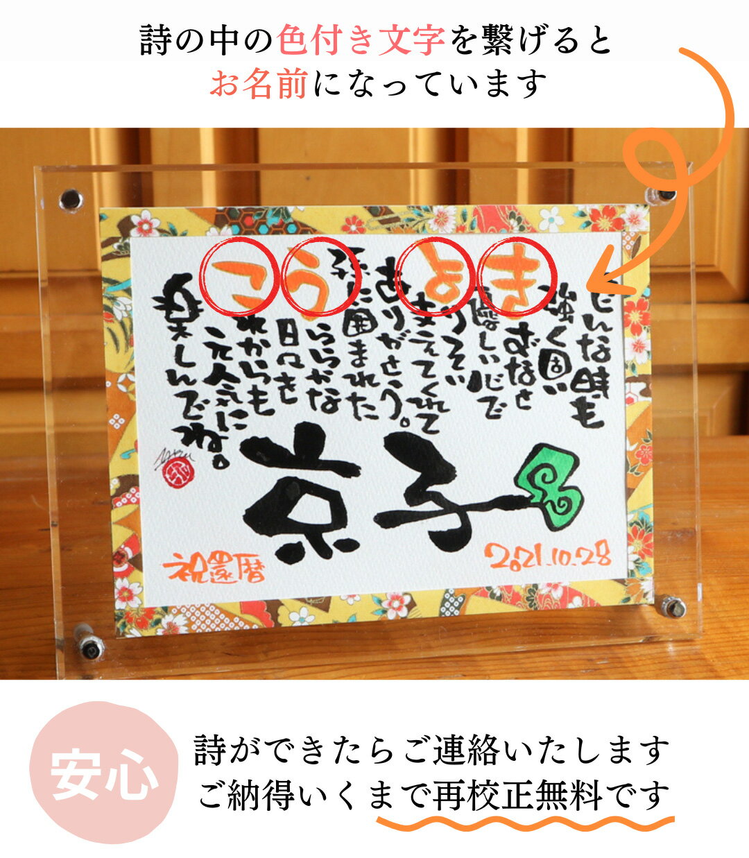 【世界に一つ書き下ろし】米寿 祝い 米寿祝い ...の紹介画像3