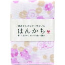 メール便OK 泉州タオル 泉州さらさらガーゼ ハンカチ かさねの小花 小花柄 ガーゼハンカチ 日本製 ハンドタオル ギフト プチギフト