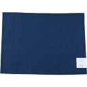 メール便OK リネンランチョン ネイビー 日本製 麻100% 320×430mm ランチョンマット ランチマット 吸水 シンプル おしゃれ ギフト プチギフト