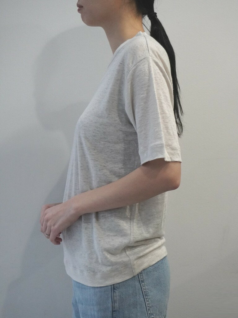 【20％オフ・セール】マオメイド mao made Tシャツ 半袖 カットソー ニット プルオ...
