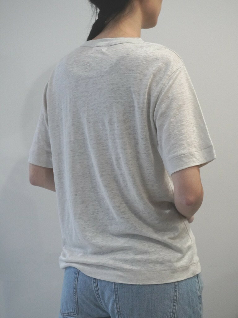 【20％オフ・セール】マオメイド mao made Tシャツ 半袖 カットソー ニット プルオ...