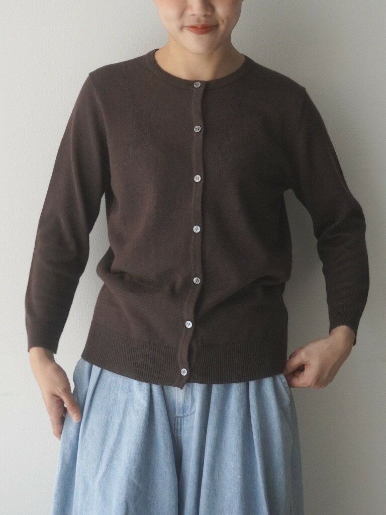 【16％オフ・クーポン対象】マオメイド mao made カーディガン リネン 麻 100％ UV...