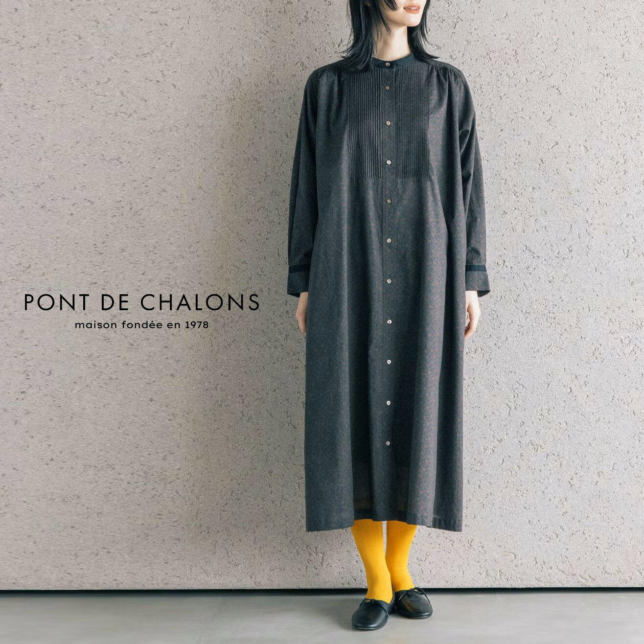 楽天市場】PONTDECHALONS ポンデシャロン（ワンピース｜レディース