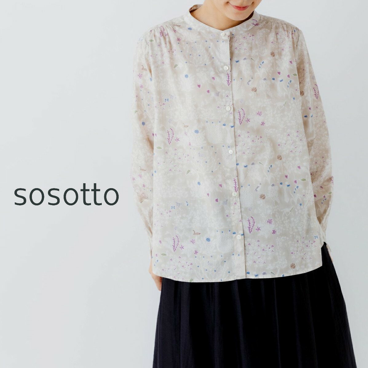 楽天市場】solov(シャツ・ブラウス|トップス):レディース 楽天市場】solov(シャツ・ブラウス|トップス):レディース