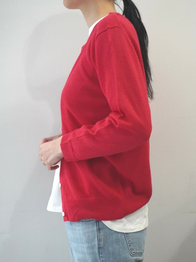 【14％オフ・クーポン対象】マオメイド mao made カーディガン リネン 麻 100％ UVカット ニット 8分袖 9分袖 クルーネック 2025年春夏の新色入荷