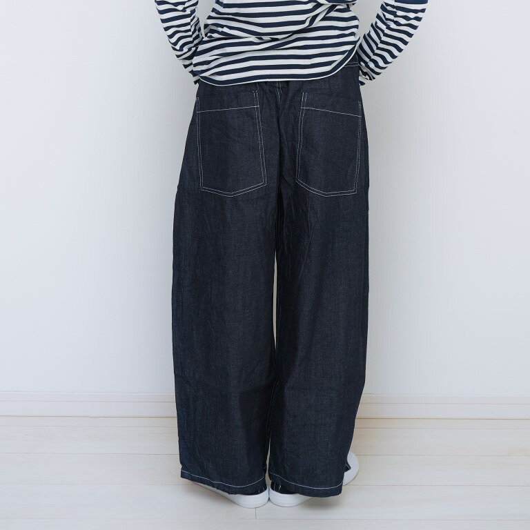 【レビューでプレゼント】NARU ナル デニム パンツ ジーンズ ワイド ストレート イ...