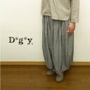 【20%オフ・セール】D*g*y dgy ディージーワイ パンツ サーカス バルーン ワイド チェック 綿 100% ビエラ ネル