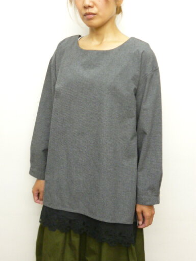 ディージーワイ D*g*y dgy シャツ ブラウス プルオーバー 千鳥格子 NS ディージーワイ D*g*y dgy シャツ ブラウス プルオーバー 千鳥格子 NS