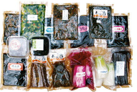 田舎手造り漬物詰合せ（8種） 16点セット【産地直送品】[冷蔵][MMC][d5]【代金引換不可】【送料無料】極上グルメコレクション漬物編，敬老の日に最適