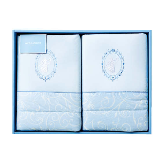WEDGWOOD 羽毛肌掛けふとん2P（KE08305011）[d0][C]△△△＠【プレゼント 出産内祝い 結婚内祝い 快気祝い 新築内祝い 誕生日祝い 法要 香典返し お歳暮 お中元 敬老の日 母の日】