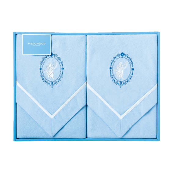 WEDGWOOD 綿毛布2P（FQ82121015）[d0][C]△△△＠【プレゼント 出産内祝い 結婚内祝い 快気祝い 新築内祝い 誕生日祝い 法要 香典返し お歳暮 お中元 敬老の日 母の日】