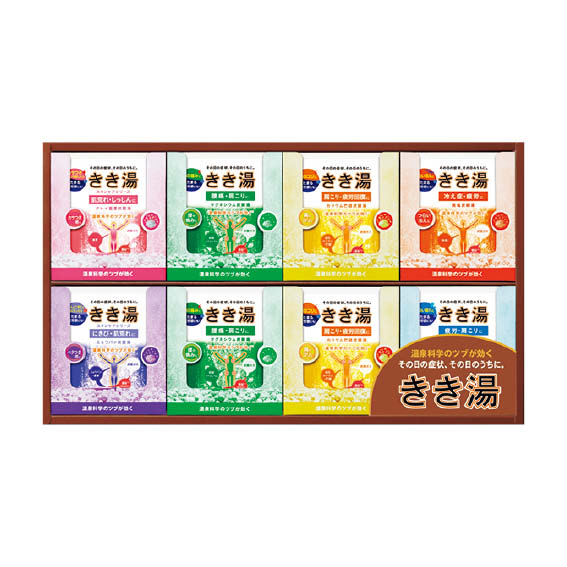 バスクリン きき湯オリジナルギフトセット 贈り物 入浴剤 ギフト 【送料無料】[E][d2]△△△@【お中元ギフト 出産内祝い，敬老の日，結婚，快気祝い，引き出物，新築内祝い，快気祝，内祝，法要，香典返し】【バスグッズ，お風呂，温泉，石けん，石鹸 】