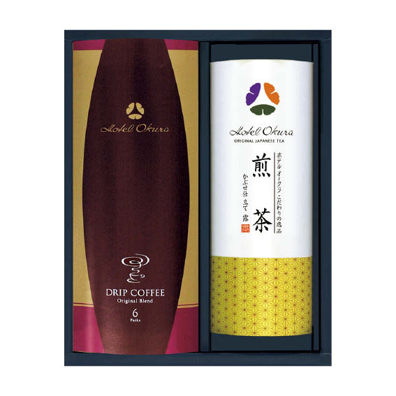 ホテルオークラ 煎茶・コーヒー 詰合せ(OTC-BR)[d5][A]△△△＠【父の日ギフト 出産内祝い 結婚内祝い 快気祝い 新築内祝い 誕生日祝い 法..