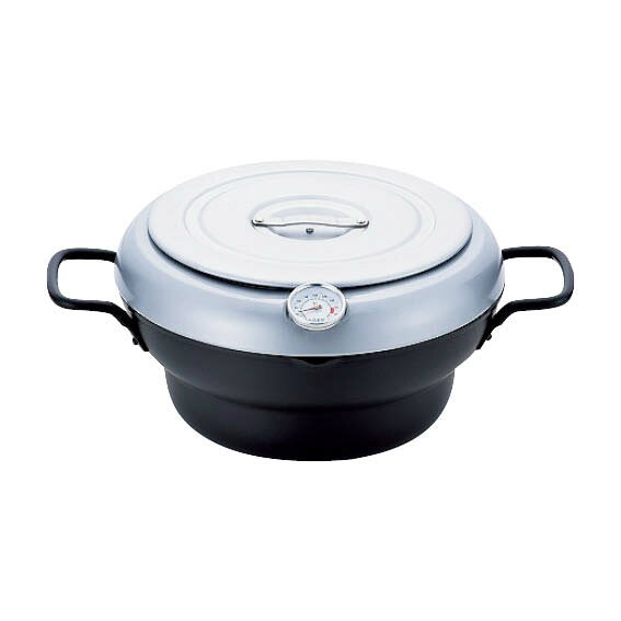 天房庵 IH対応段付天ぷら鍋24cm（蓋付）(TM-9865)(AH)[b8]△△△@【引出物 引き出物 結婚 快気祝い 快気内祝い 出産祝い お中元ギフト 出産内祝い 内祝いお返し 快気祝 ご挨拶 新築内祝い 香典返し 引出物 法要 入園 入学内祝】