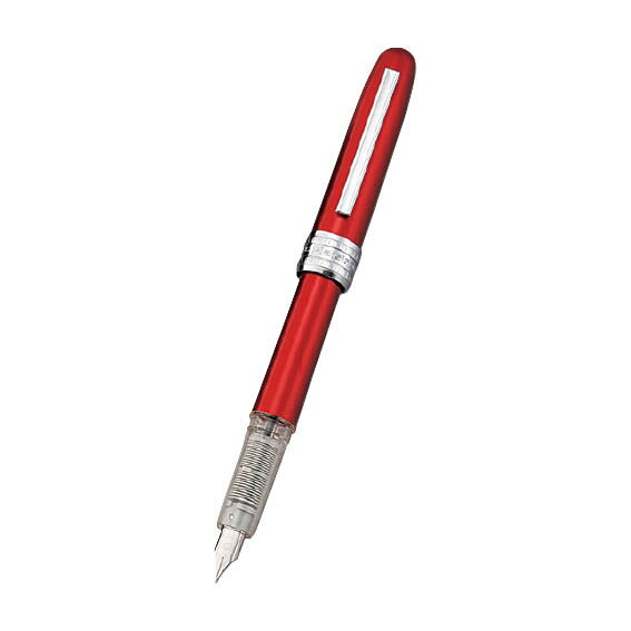 プラチナ万年筆プレジール レッド(PGB1000-R)[c5][A]△△△＠【父の日ギフト 出産内祝い 結婚内祝い 快気..