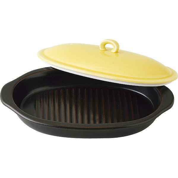 レンジで焼けるくん 楕円 淡黄【送料無料】[E][c5]△△△@【お中元ギフト 出産内祝い，敬老の日，快気祝い，引き出物，新築内祝い，結婚，香典返し，法事，法要，忌明け，満中陰】【敬老の日，入学，母の日，父の日】