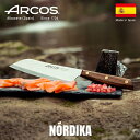 【正規品】 ARCOS アルコス ノルディカ 三徳ナイフ (190mm)Nordika スペイン製 キッチン ギザ刃 波刃 クッキング アウトドア ナイフ 食洗...