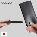 【2点以上15%OFFクーポン】 ecuvo, 本革 アマリロ 長財布 メンズ レディース ヌメ革 日本製 クリスマスプレゼント 男性 誕生日 プレゼント 女性 薄い 軽い 本革 ギフト ブランド 財布 本革小物 彼氏 旦那 さいふ サイフ 祖父 実用的