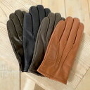 【2点以上15%OFFクーポン】最高級のイタリアンレザーを使用 イニシャル名入れオリジナル皮手袋 中はカシミヤ カシミア 紳士 オーダー ネーム メンズ スマホ...