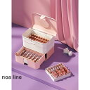 ネイル用品 ネイル収納ボックス 収納ケース メイクボックス ネイル用品収納 出張専用 ネイル用品整理 ネイルサロン 天板開け 箱式