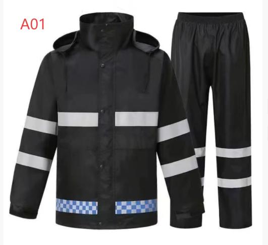 レインコート 雨カッパ ワークマン レインウェア レインスーツ レインウェア 上下セット 厚手 防水 撥水 男女兼用 通勤通学 ネイビー