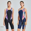 フィットネス水着 レディース 競泳水着 オールインワン スリムデザイン フィットネス 水着 競泳用 練習用 トレーニング水着 スパッツ 夏