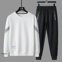 メンズセットアップ スエット メンズ ロングパンツ 通気 ズボン スポーツウェア ランニングウェア 吸汗 速乾 秋冬服