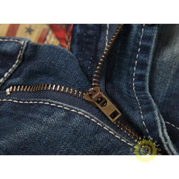 デニムパンツ メンズ ジーンズ ジーパン通勤 カジュアル ダメージ加工クラッシュ スキニージーンズ