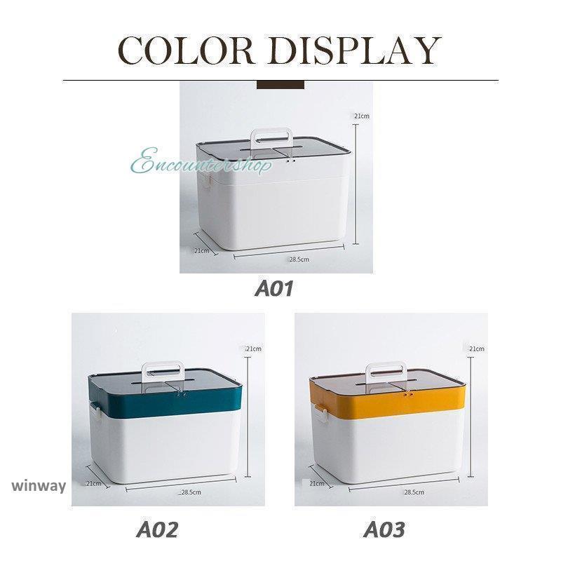 救急箱 薬箱 おしゃれ 大容量 収納ボックス 薬入れ 小物入れ 防災グッズ メディカルボックス 箱 応急処置 家庭用 車載用 コンパクト 携帯便利