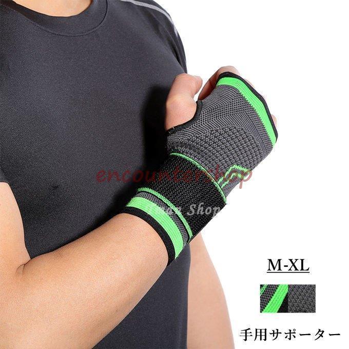 手首 手袋 手用サポーター 手首の固定 怪我防止 調節可能 左右兼用 男女兼用 通気性 滑り止め サポーター パソコン 家事 仕事 リハビリ スポーツ 運転