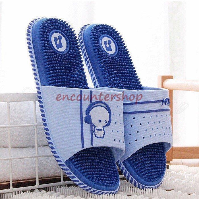 足つぼ健康サンダル レディース メンズ スリッパサンダル ルームシューズ 夏用 室内履き 浴室 マッサージ 滑り止め オシャレ