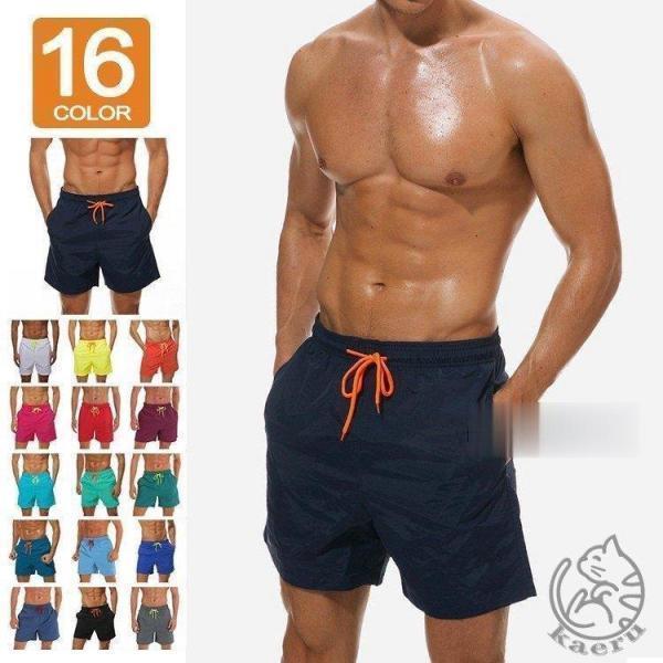 水着 ショートパンツ メンズ ボ 海パン スイムショーツ サーフパンツ 無地 ボードパンツ ハーフパンツ ビーチ 海 速乾 夏