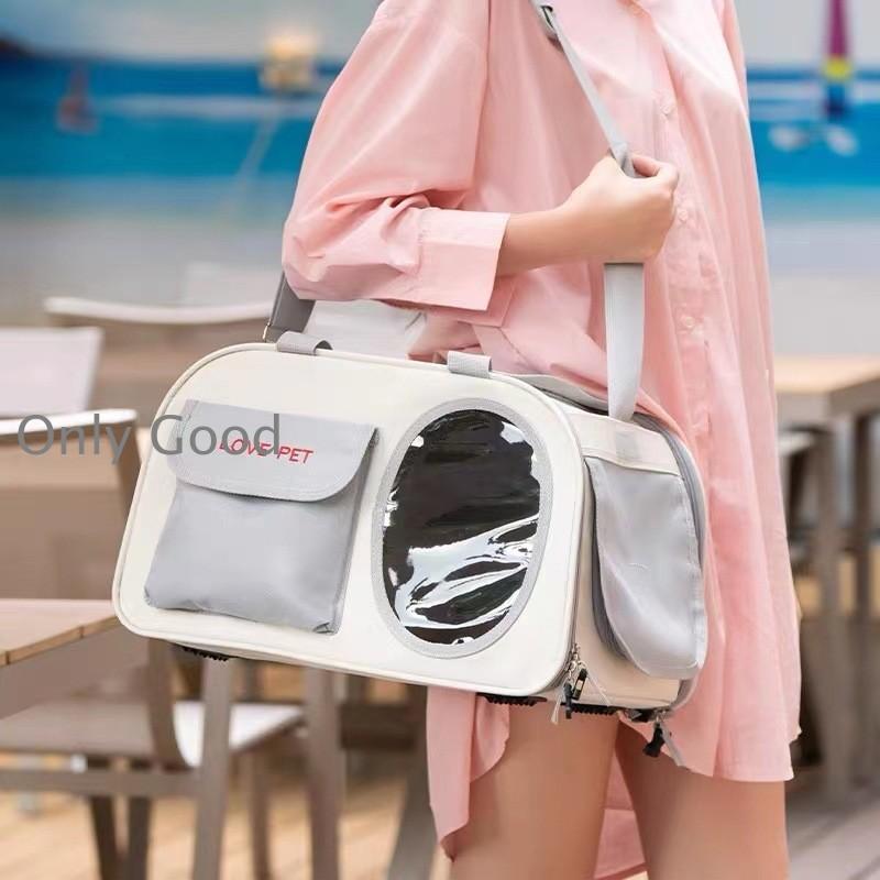 ペット キャリーバッグ 小型犬 猫キャリーリュック ショルダーバッグ メッシュ カジュアル 通気性 ペット用品 キャリーケース お出かけ 通院