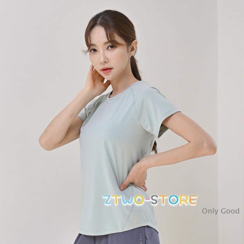 ヨガウェア トップス 半袖 スポーツ tシャツ デザイン レディース 速乾 スポーツウェア ルームウェア レディースクス