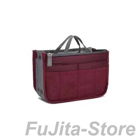 バッグインバッグ レディース ポーチ メンズ 小さめ リュック 収納 トート ファスナー キャンパストー..