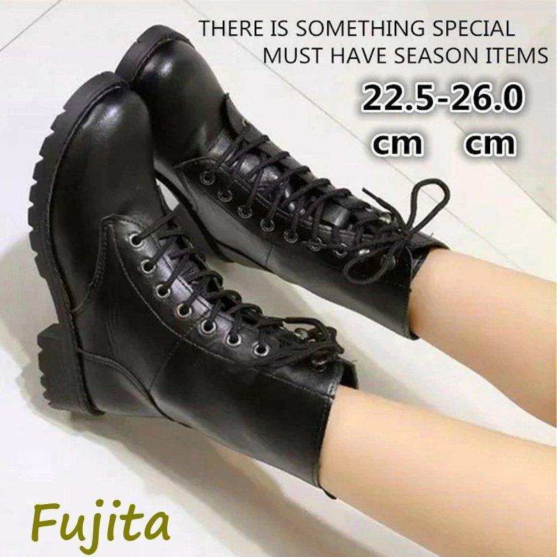 編み上げブーツショートブーツブーツレディース疲れないローヒールミドルブーツ春ブーツレディース靴幅広甲高オックスフォード旅行袴ブーツ