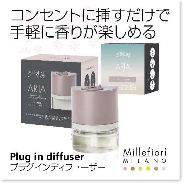 プラグインディフューザーSET 本体・リフィルセット ARIA ルームフレグランス ミッレフィオーリ Millefiori アロマディフューザー 公式通販サイト