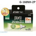 【楽天ランキング1位獲得】朝日電器 ELPA G-168NH-2P JDR110V65WLM／K－2P G168NH2P ダイクロハロゲン 75W形 E11 中角 エルパ JDR110V65WLMK2P