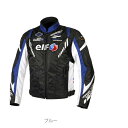 エルフ EJ-W119/BL/S エルフ(elf) バイク用 ジャケット 秋冬モデル ヴィットリアジャケット Sサイズ ブルー EJ-W119 EJW119/BL/S