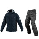 コミネ KOMINE 03-5393/NV/2XL コミネ (Komine) バイク用 雨具 カッパ RK-5393 ブレスターレインウェア フィアート ネイビー 2XLサイズ 035393/NV/2XL(2)