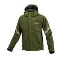 コミネ KOMINE 03-549/OLIVE/M コミネ (Komine) バイク用 雨具 カッパ RK-549 ブレスター3レイヤーレインジャケット オリーブ Mサイズ 03549/OLIVE/M(2)
