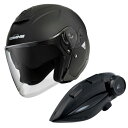 コミネ KOMINE KK-172/MAT.BK/XL コミネ(Komine) バイク用 ヘルメット インカム セット HK-172 FL コンポジット FRP...