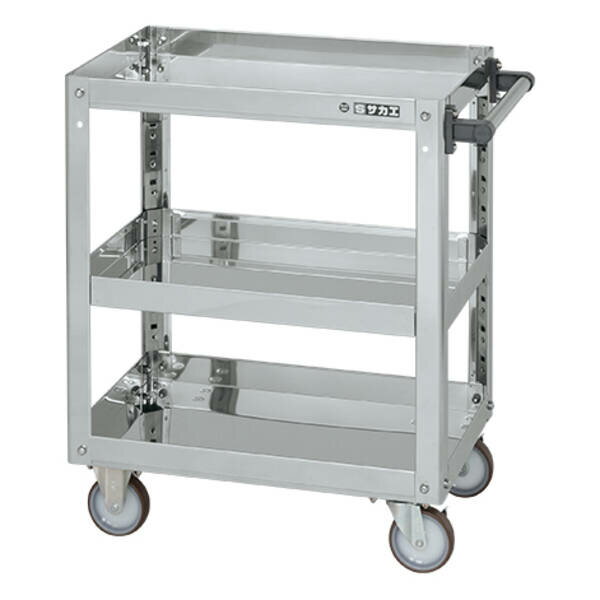 【個人宅配送不可】サカエ SAKAE SAP4-6083NU 直送 代引不可・他メーカー同梱不可 ステンレススーパー..