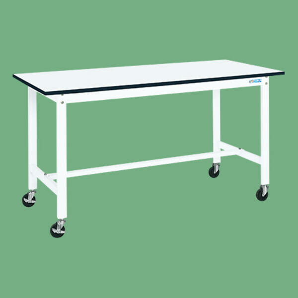 【個人宅配送不可】サカエ SAKAE KH-68LBW 直送 代引不可・他メーカー同梱不可 軽量作業台 抗菌パール..