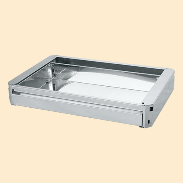 【個人宅配送不可】サカエ SAKAE SA3-7550A 直送 代引不可・他メーカー同梱不可 ステンレススーパーワゴン用オプション引出し SA37550A