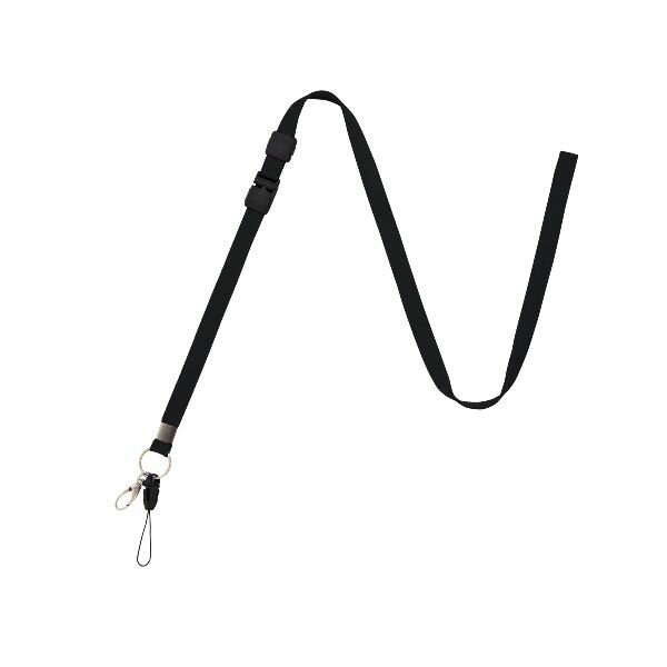 (LINEクーポン有)【即納在庫品】「直送」オープン工業 NB-208-BK ロングストラップ 1本 黒 NB208BK ロ..