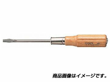 アネックス ANEX NO.150-7X125 CLOVER 木柄貫通ドライバー 【−】7X125 NO.1507X125 貫通マイナスドライバー