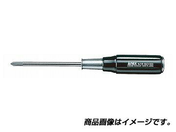 アネックス ANEX NO.170-4X200 木柄貫通ドライバー 【＋】NO．4X200 NO.1704X200 木柄貫通ドライバー強力級 兼古製作所