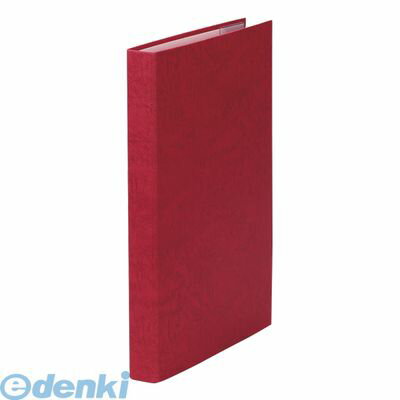 翌日出荷 美濃商会 8261 証書ファイル　レザックブックタイプ　赤【1冊】